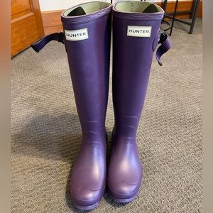 HUNTER Boots Original Tall Purple 👢💜